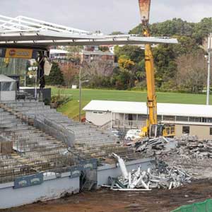 east stand demo