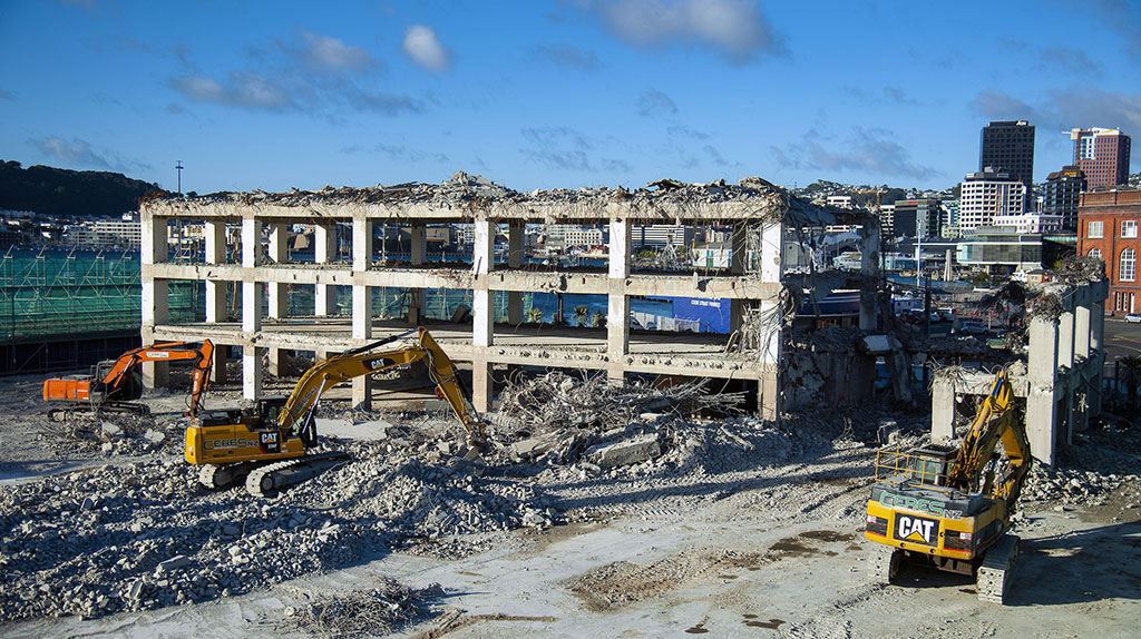 Commercial demolition and deconstruction project of Ceres NZ